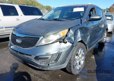 2015 Kia Sportage Lx from USA, damaged, VIN KNDPB3AC8F7742973